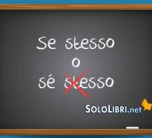 Se stesso o sé stesso: come si scrive?