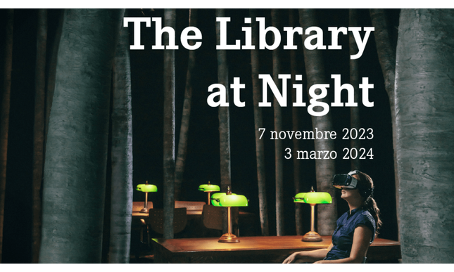 “The library at night”: a Genova la mostra virtuale sulle biblioteche più famose