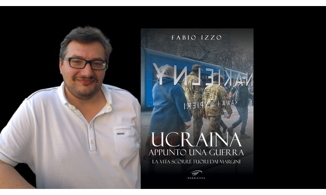 Intervista a Fabio Izzo in libreria con “Ucraina, appunto una guerra”