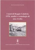 I moti di Reggio Calabria 1970: analisi e cronologia di una rivolta