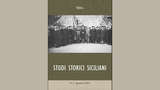 Tre S. Studi storici siciliani: la prima uscita di una prestigiosa rivista di studi storici