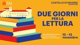 Un castello di libri: il FAI organizza due giorni di lettura a Masino