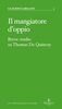 Copertina del libro Il mangiatore d'oppio. Breve studio su Thomas De Quincey 