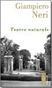 Copertina del libro Teatro naturale 