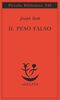Copertina del libro Il peso falso 