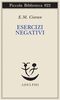 Copertina del libro Esercizi negativi. In margine a “Sommario di decomposizione” 