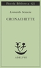 Copertina del libro Cronachette 