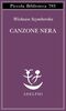 Copertina del libro Canzone nera 