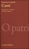 Copertina del libro Canti 