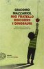 Copertina del libro Mio fratello rincorre i dinosauri 
