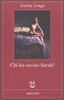 Copertina del libro Chi ha ucciso Sarah? 