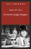 Copertina del libro La morte paga doppio 