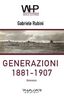 Copertina del libro Generazioni 1881-1907 