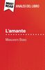 Copertina del libro L'amante di Marguerite Duras 