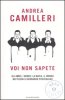 Copertina del libro Voi non sapete