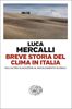 Copertina del libro Breve storia del clima in Italia 