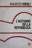Copertina del libro L'autunno della Repubblica 