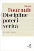 Copertina del libro Discipline poteri verità. Detti e scritti 1970-1984 