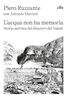 Copertina del libro L'acqua non ha memoria. Storia salvata del disastro del Vajont 