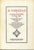 Copertina del libro Liber memorialis De Caleostro cum esset Robereti 