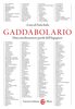 Copertina del libro Gaddabolario. Duecentodiciannove parole dell'ingegnere 