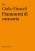 Copertina del libro Frammenti di memoria 