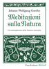 Copertina del libro Meditazioni sulla Natura 