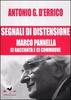 Copertina del libro Segnali di distensione. Marco Pannella si racconta e ci commuove 