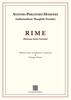 Copertina del libro Rime 