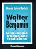 Copertina del libro Walter Benjamin 