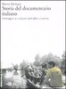 Copertina del libro Storia del documentario italiano 