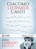 Copertina del libro Canti di Giacomo Leopardi letti da Fabrizio Falco 