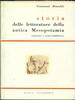 Copertina del libro Storia delle letterature della antica Mesopotamia 